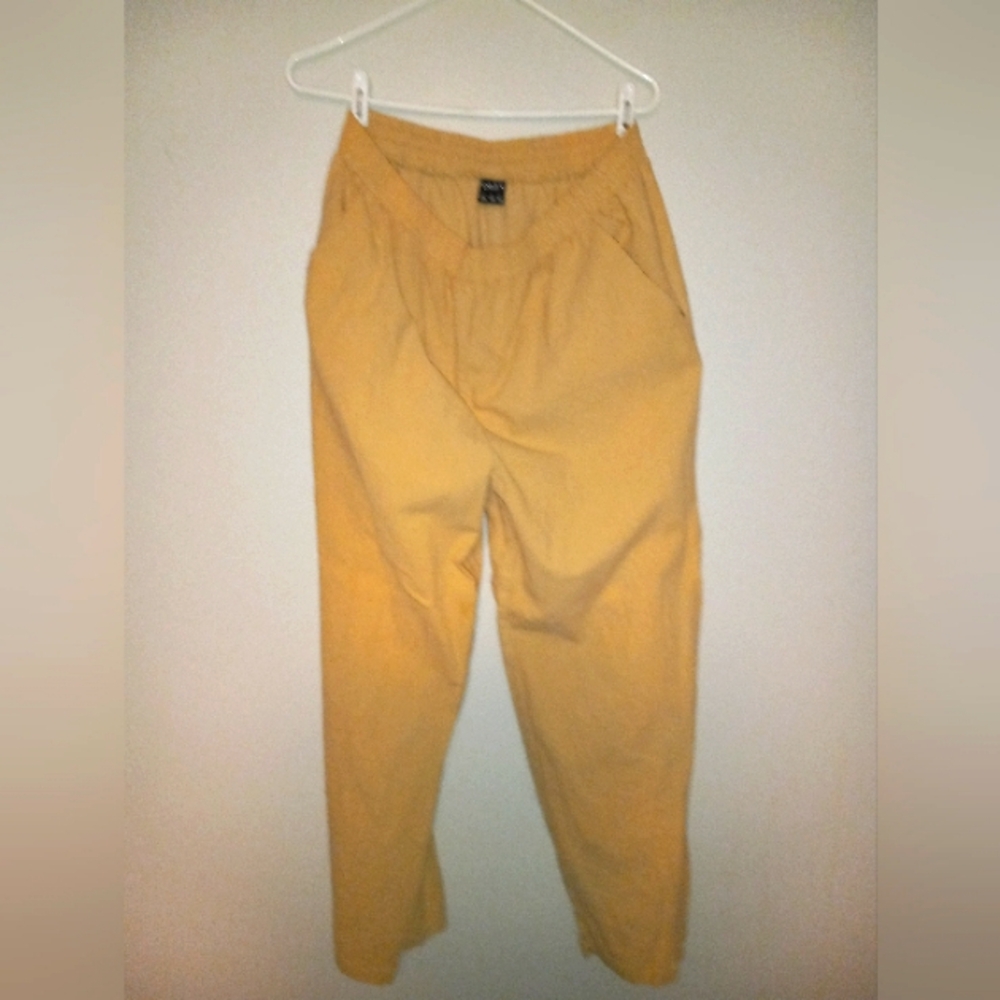 Womans Pants..Straight legged..stretch waistband 3XL..pale gold..C.O.Z.Y. brand